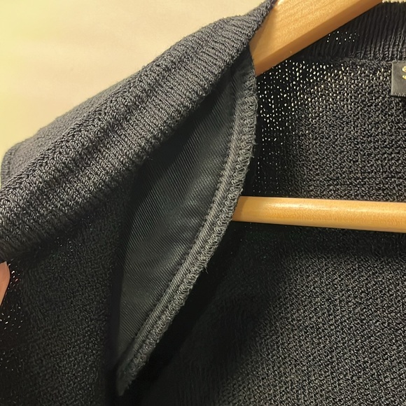 St. John knee-length knit blazer Cardigan, size 8 - Picture 13 of 15